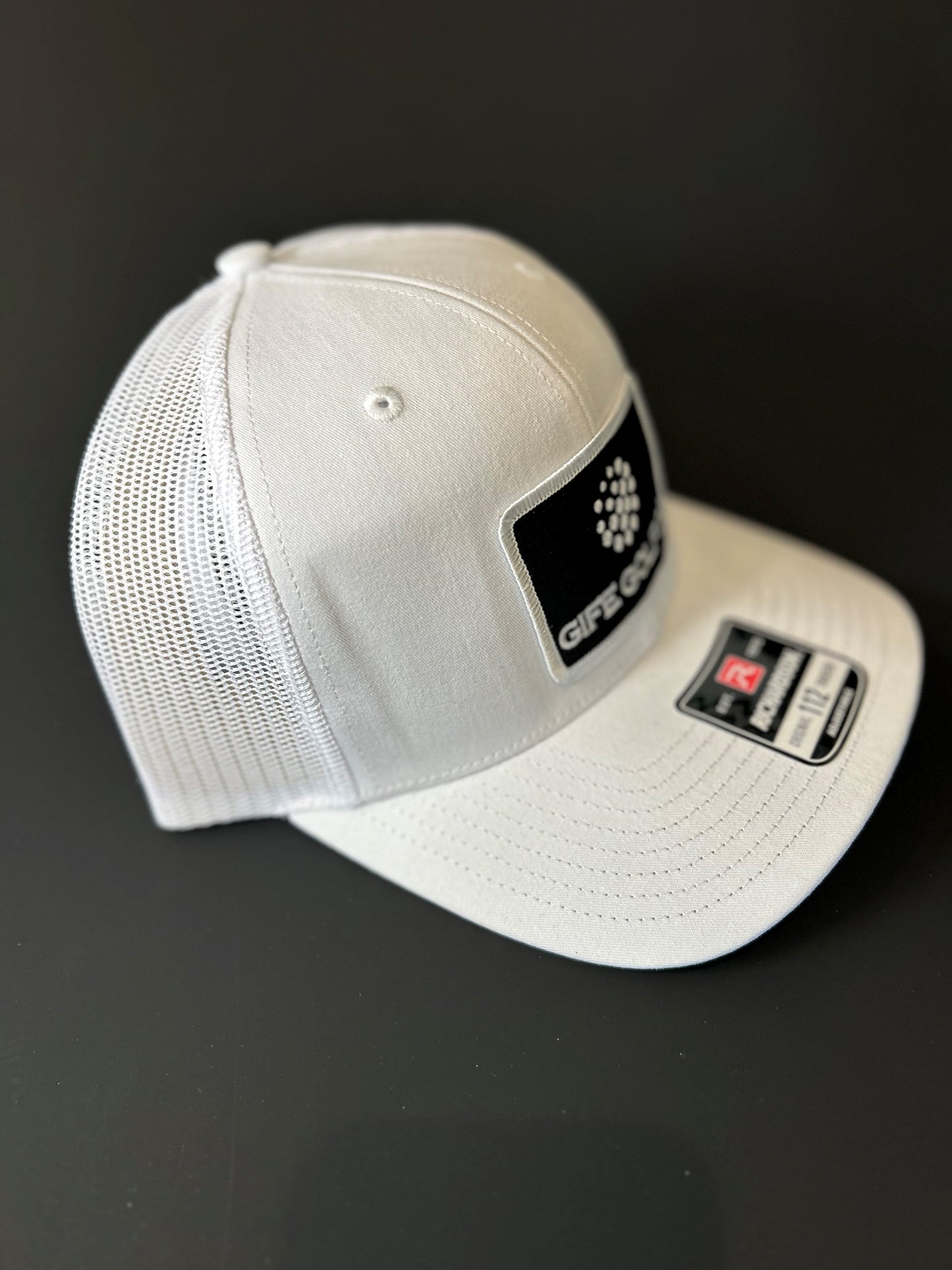 GIFE - Richardson 112 Trucker Snapback - White/Black